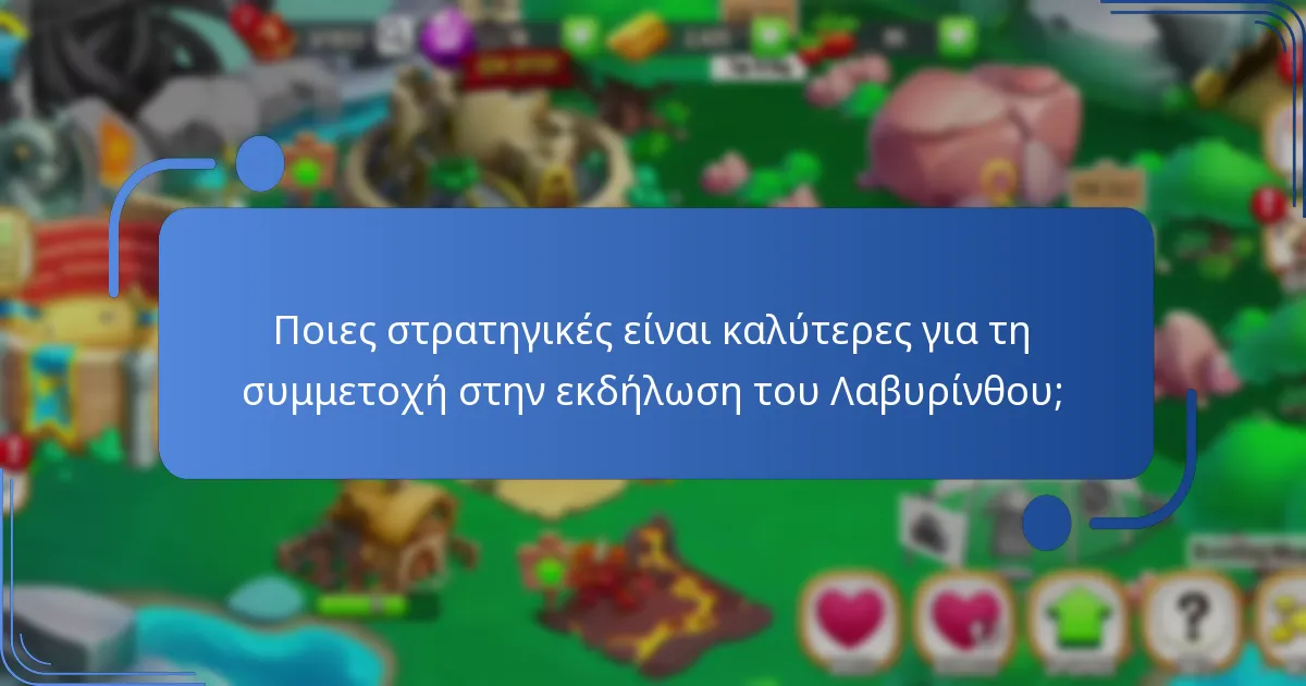 Πού μπορούν οι παίκτες να βρουν επιπλέον πόρους για την εκδήλωση του Λαβυρίνθου;